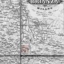 1860 Map of Brianza